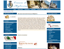 Tablet Screenshot of comune.miglierina.cz.it